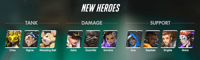 New Overwatch Heroes